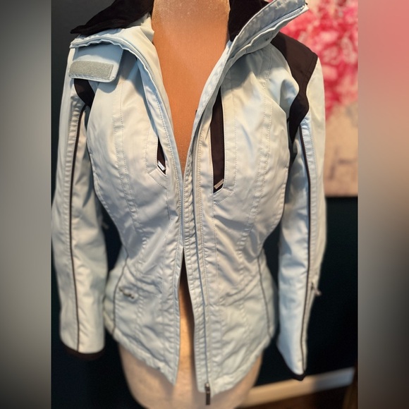 Spyder Thinsulate Light Blue Ski Jacket - Picture 2 of 10